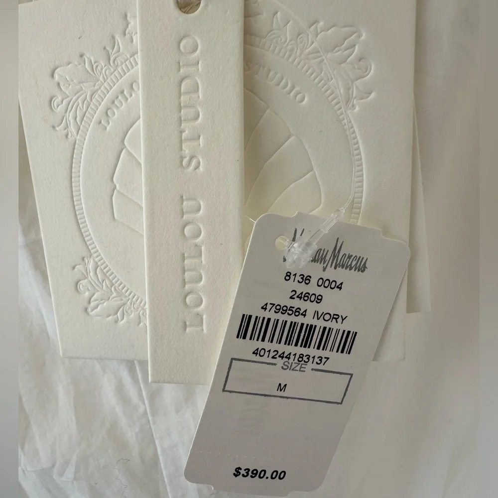 LOULOU STUDIO NWT Dulche Broderie Anglaise Pants M Medium - Picture 5 of 11